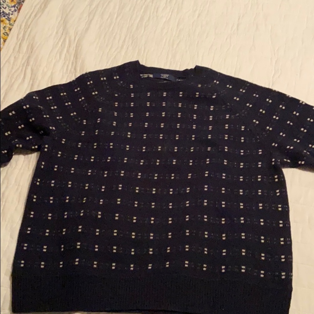 K Crew men’s sweater 100% lambs wool